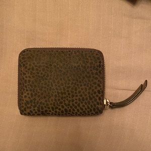 All Saints Suede Wallet